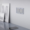 Сенсорный выключатель одноклавишный Умный дом (серебряный) W4510606 - 1