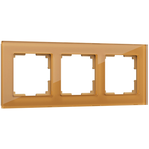 Рамка на 3 поста (бронзовый) WL01-Frame-03