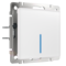 Сенсорный выключатель одноклавишный с подсветкой 1000 Вт (белый) W4510001